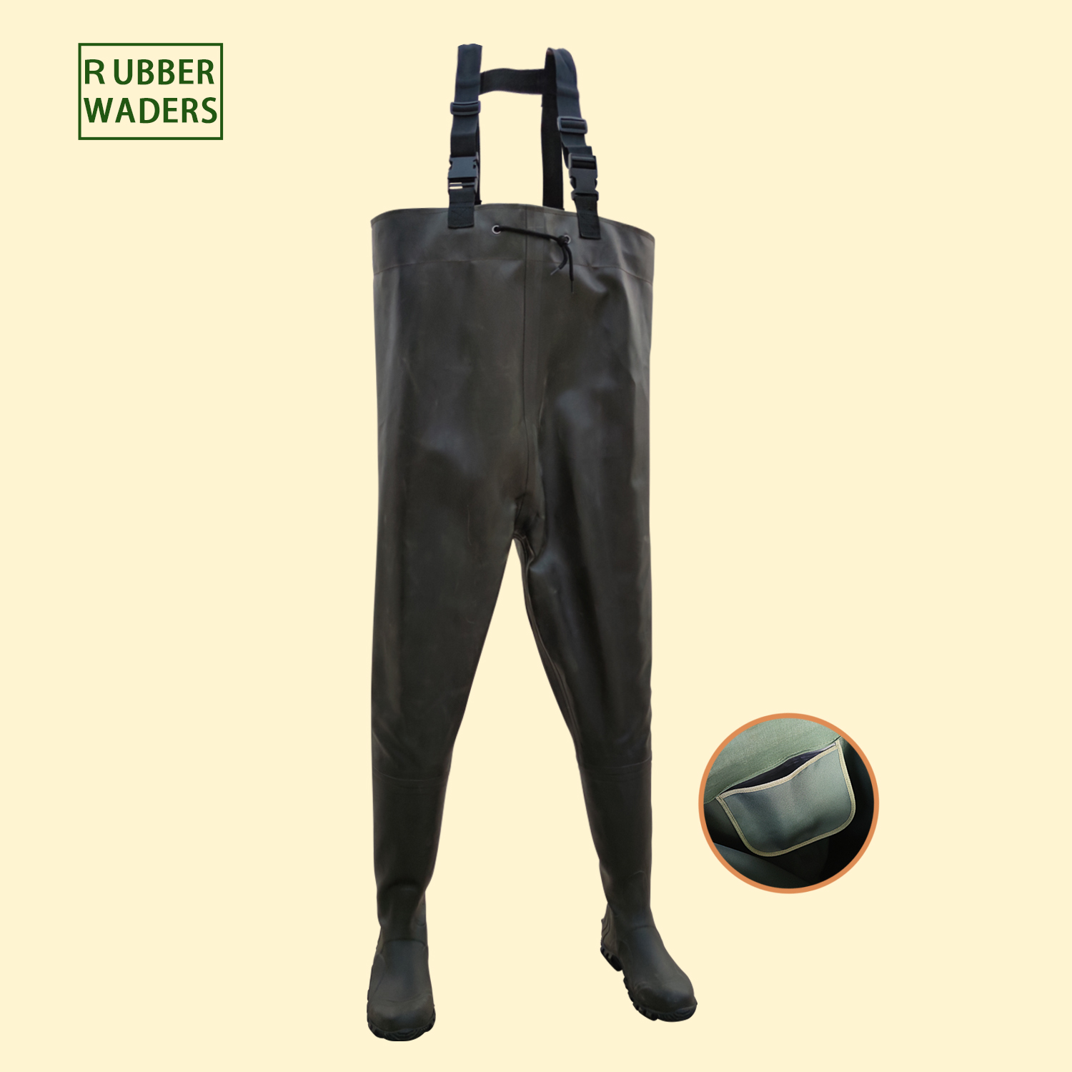 DSHT-CW-402 Rubber Chest waders